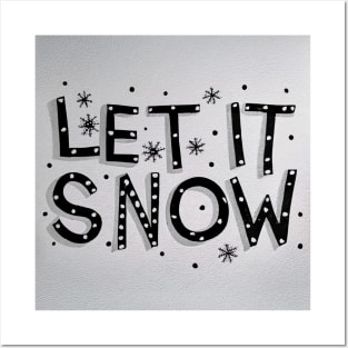 Let it snow Posters and Art